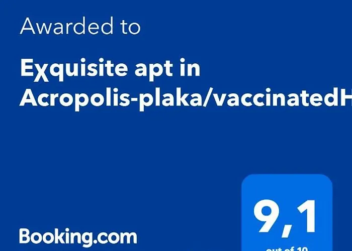 Eχquisite Apt In Acropolis-Plaka/Vaccinatedhost